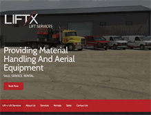 Tablet Screenshot of lift-x.com